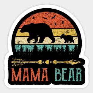 Mama Bear Vintage Sticker